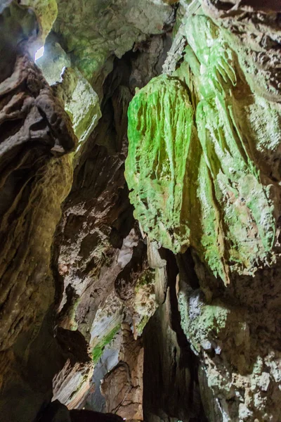 Grotta Cueva Del Indio Nel Parco Nazionale Vinales Cuba — Foto Stock