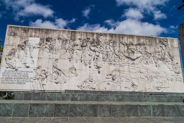Santa Clara, Cuba - 13 Şubat 2016: Che Guevara anıt Santa Clara, Küba