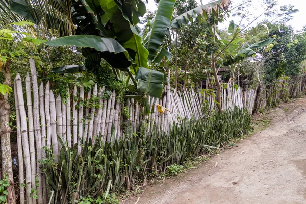 El Cobre köyünde, Küba çit