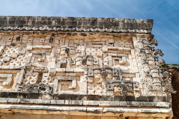 Detil Piedra Edificio Del Palacio Del Gobernador Las Ruinas Antigua —  Fotos de Stock