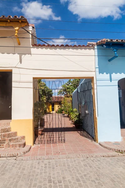Kleurrijke Huis San Juan Dios Square Camaguey Cuba — Stockfoto