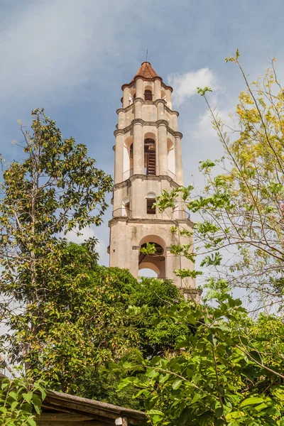 Torre Manaca Iznaga Nella Valle Los Ingenios Vicino Trinidad Cuba — Foto Stock