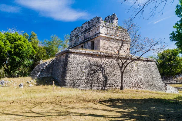 Míčové Hry Soud Mayské Archeologické Lokalitě Chichén Itzá Mexiko — Stock fotografie