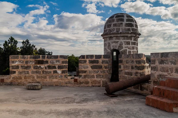 Castillo Jagua Kalesi Küba Görünümünü — Stok fotoğraf