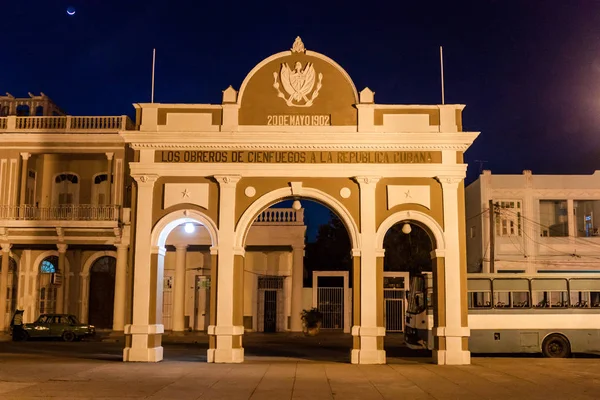 Triumphbogen Parque Jose Marti Cienfuegos Kuba — Stockfoto