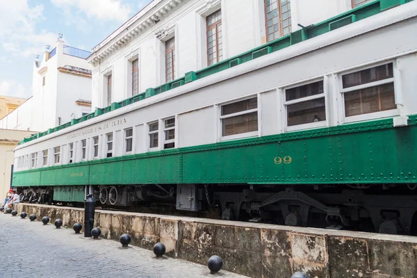 Havana Kuba Februar 2016 Ansicht Von Coche Mambi Eisenbahnwaggon Des — Stockfoto