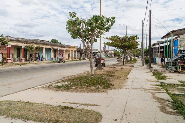 Cienfuegos Cuba Febrero 2016 Vista Una Calle Cienfuegos Cuba — Foto de Stock