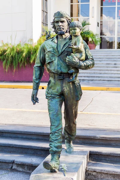 Santa Clara Cuba Février 2016 Statue Che Guevara Devant Comité — Photo