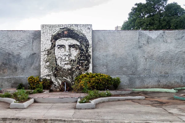 Che Guevara Duvar Matanzas Küba Mozaik — Stok fotoğraf