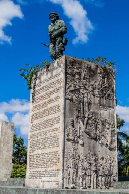 Santa Clara, Küba'da Che Guevara'nın heykeli