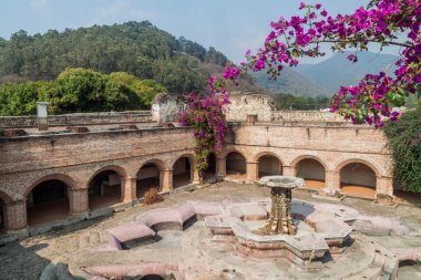 Antigua, Guatemala (Convento de La Merced) Mercedarians Manastırı