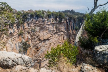 Hoyo Cimarron, hipotermik (Düden) kuzeybatı Guatemala