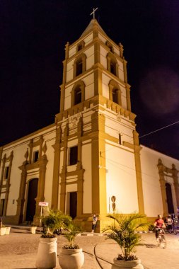 Camagüey, Cuba - 26 Ocak 2016: Camagüey, Cuba Nuestra Senora de la Soledad kilisede