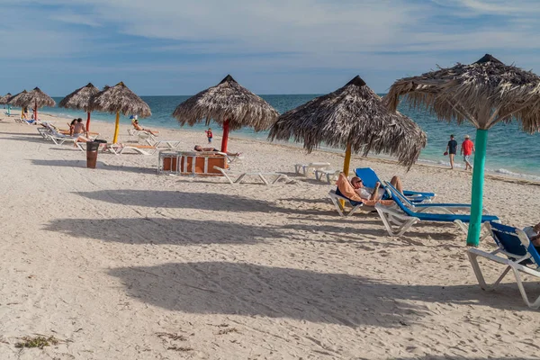 Playa Ancon Cuba Feb 2016 Vista Playa Ancón Cerca Trinidad — Foto de Stock