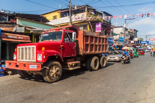 Фронтерас Гватемала Марта 2016 Года Движение Главной Дороге Городе Фронтерас — стоковое фото