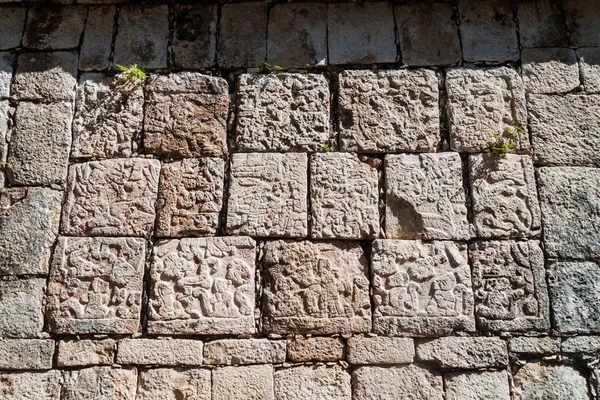 Paneles Templo Los Paneles Esculpidos Templo Los Retablos Antigua Ciudad — Foto de Stock