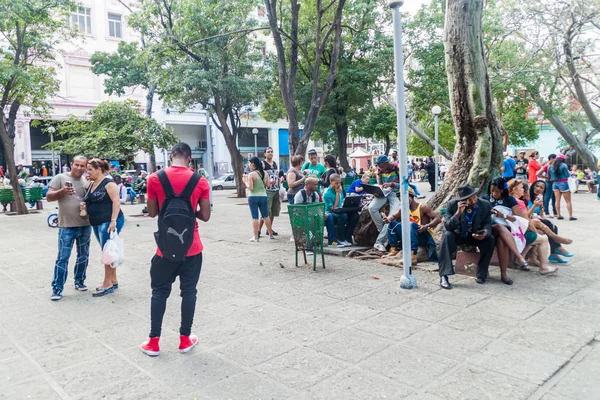 Havana Cuba Feb 2016 Veduta Del Parco Del Valle Nel — Foto Stock