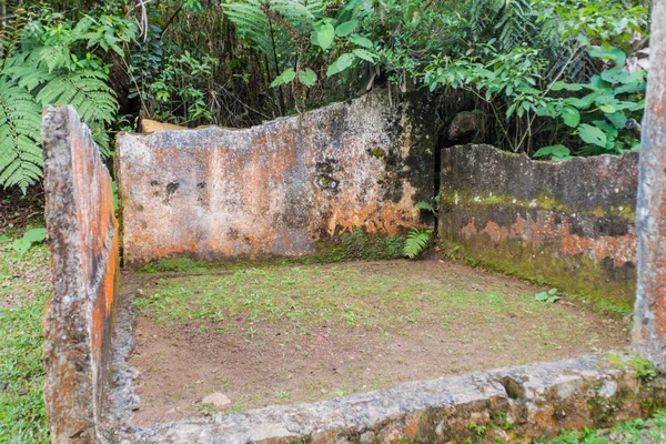 Ruins Slaves Quarters Ast Cafetal Isabelica Coffee Growing Plantation Sierra — Stock Photo, Image