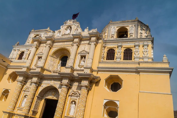 Iglesia Merced Antigua Guatemala — Foto de Stock