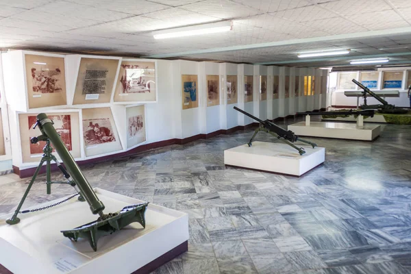 Playa Giron Cuba Feb 2016 Weapons Rmuseum Dedicated Failed 1961 — Stock Photo, Image