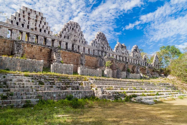 Palomar Pigeon House Building Ruins Ancient Mayan City Uxmal Mexico — Stock Photo, Image