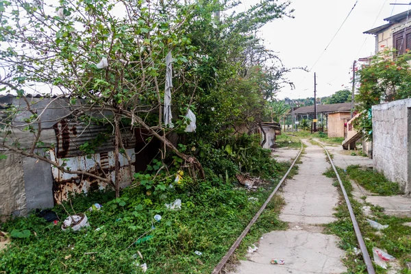 Railway Tracks Matanzas Cuba — Stock Photo, Image