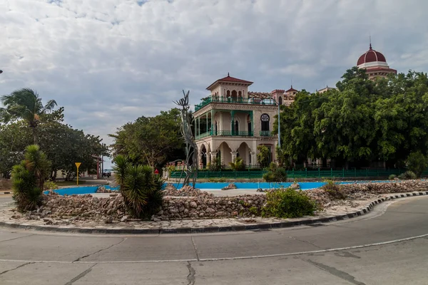 Здание Паласио Валье Сьенфуэгос Куба — стоковое фото
