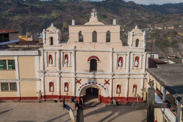 San Mateo Ixtatan Guatemala March 2016 View Church San Mateo — Stock Photo, Image