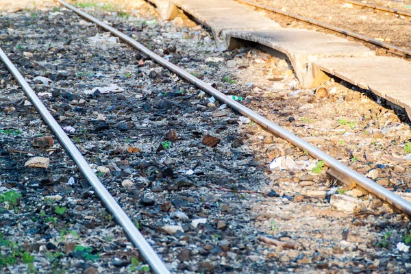 Железнодорожные Пути Камагуи — стоковое фото
