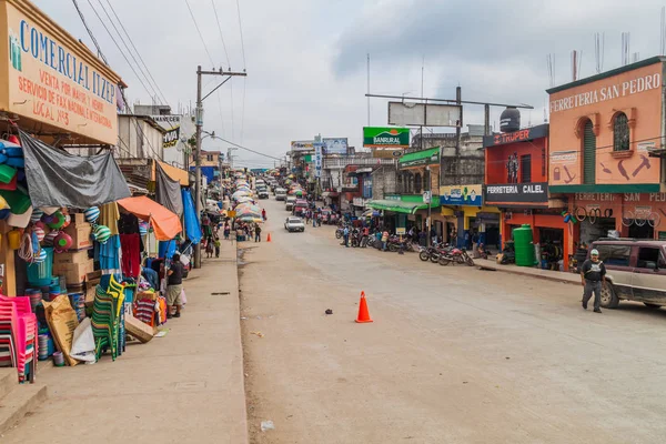 Playa Grande Guatemala Marzo 2016 Vista Una Vida Callejera Playa — Foto de Stock