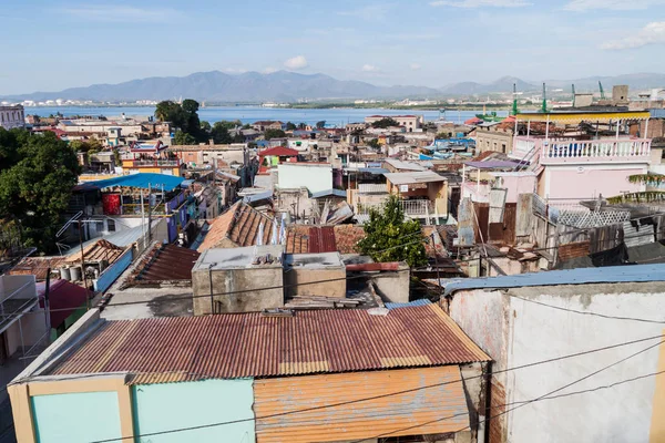 Vista Aérea Santiago Cuba Cuba — Foto de Stock