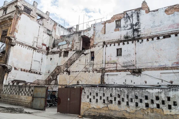 Habana Centro Mahallede Yıkıldı Evi — Stok fotoğraf