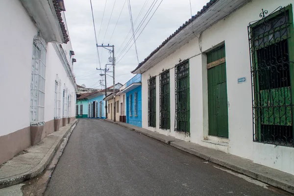 サンクティ スピリトゥス キューバの狭い道 — ストック写真