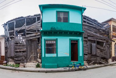 Evler bakımsız Matanzas, Küba'da çeşitli devlet