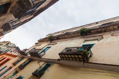 Havana, Küba'da harap binalar