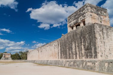 Maya arkeolojik sit Chichen Itza, Meksika büyük top oyunu mahkemede