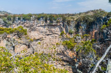 Hoyo Cimarron, hipotermik (Düden) kuzeybatı Guatemala