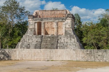 Maya arkeolojik sit Chichen Itza, Meksika büyük top oyunu mahkemede