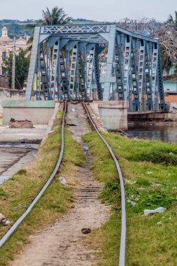 Matanzas, Küba'da Demiryolu Köprüsü