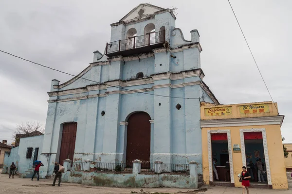 Sancti Spiritus Kuba Únor 2016 Iglesia Jesus Nazareno Ježíš Nazaretský — Stock fotografie