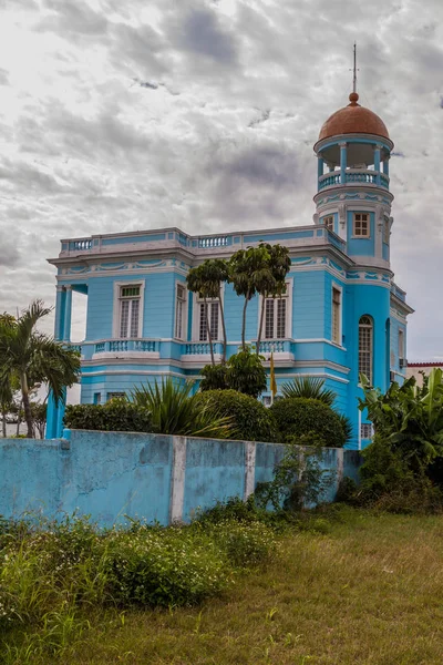 Cienfuegos Cuba Февраля 2016 Года Hostal Palacio Azul Hotel Cienfuegos — стоковое фото