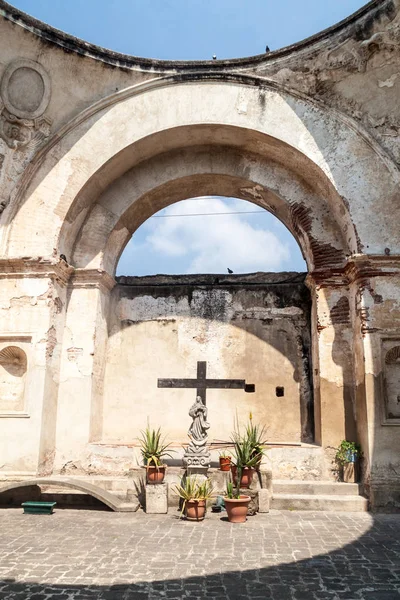 Ruinas Catedral Santiago Antigua Guatemala — Foto de Stock