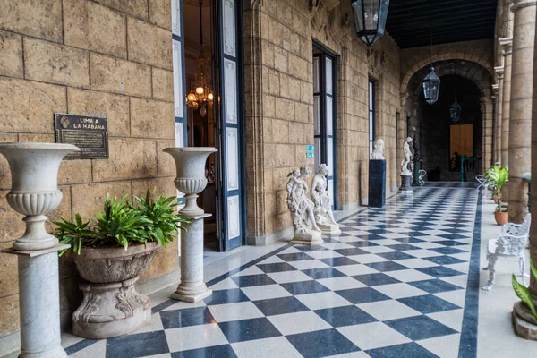 Palacio Los Capitanes Generales Trouve Musée Ville Dans Vieille Havane — Photo