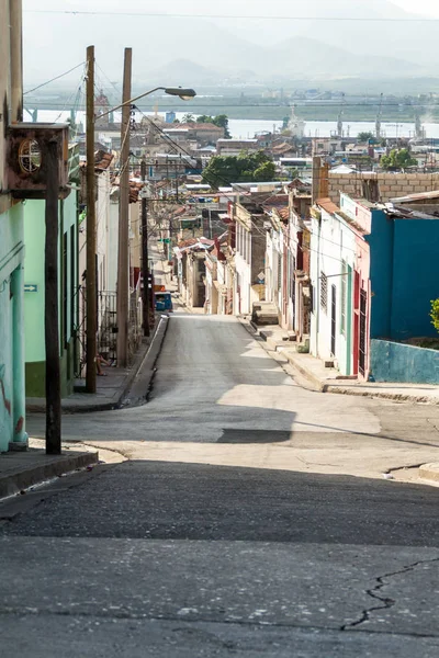 Calle Del Centro Santiago Cuba Cuba — Foto de Stock