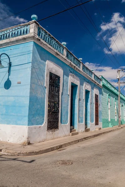 Casas Coloridas Guantánamo Cuba — Fotografia de Stock