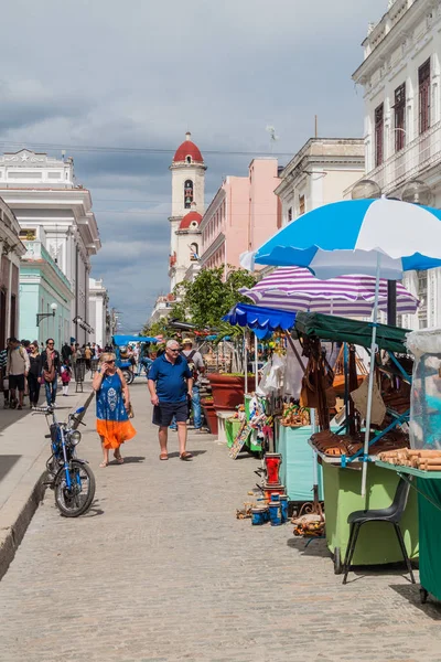 Cienfuegos Cuba Febbraio 2016 Mercato Dei Souvenir Cienfuegos Cuba — Foto Stock