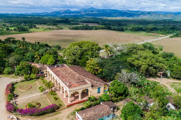 Voormalige Koloniale Landhuis Manaca Iznaga Dorp Buurt Van Trinidad Cuba — Stockfoto