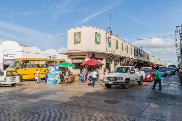 stock image MERIDA, MEXICO - FEB 27, 2016: View of a street life in Merida, Mexico