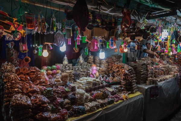 Antigua Guatemala Marzo 2016 Veduta Una Bancarella Dolci Nella Città — Foto Stock