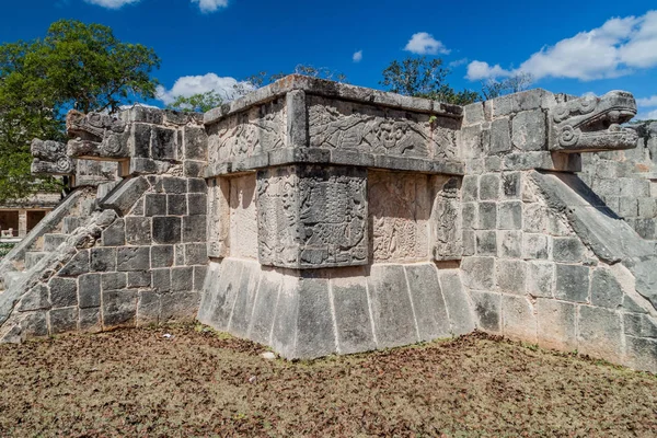 Piattaforma Venere Nel Sito Archeologico Chichen Itza Messico — Foto Stock